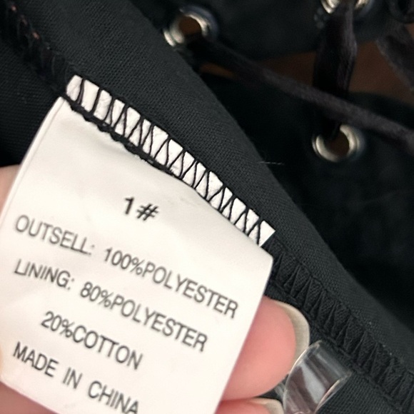 Corset Lace Up Back Metal Clasps Floral Design sweetheart fairycore regencycore - Picture 4 of 5